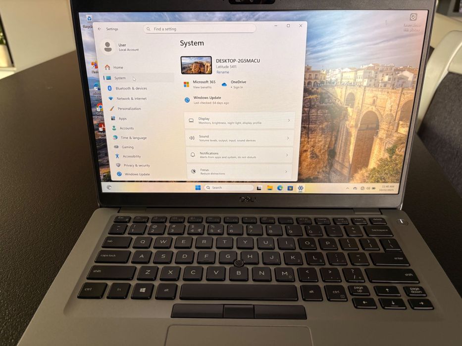 Laptop Dell Latitude 5411 – Business performant, compact și fiabil!