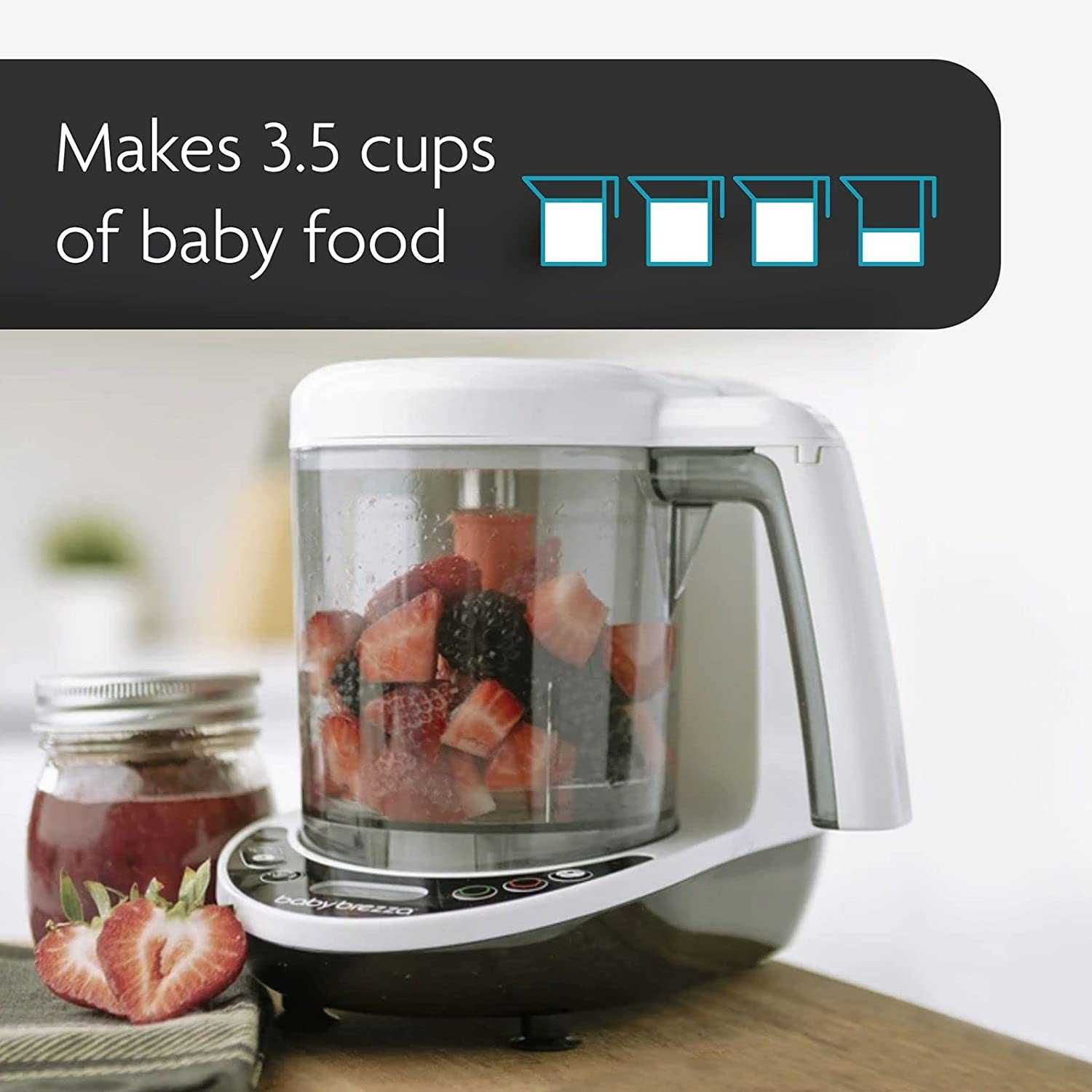 Пароварка-блендер 3 в 1 Baby Brezza Food Maker Deluxe