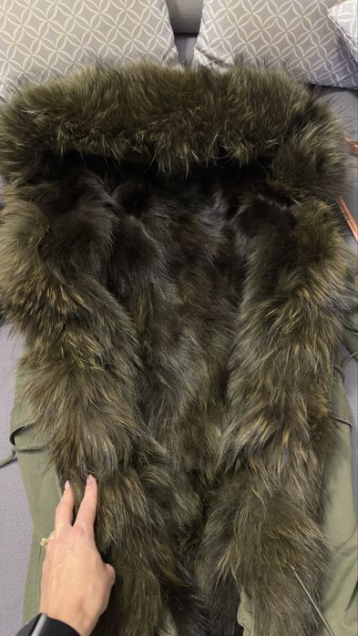 Парка с естествен косъм