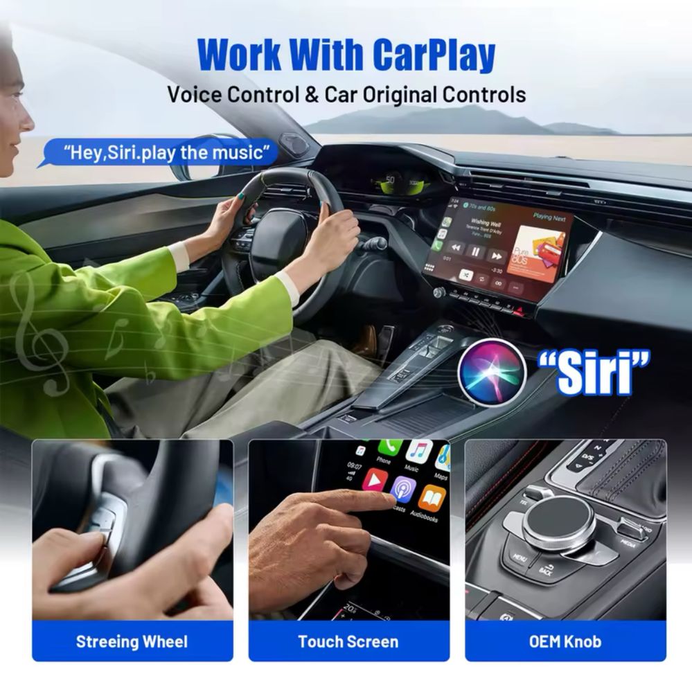 Адаптор-Флашка 2в1 базжично свързване на Carpley Auto