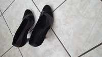 Pantofi negri de ocazie RICOO Shoes din piele naturală - în stare nouă