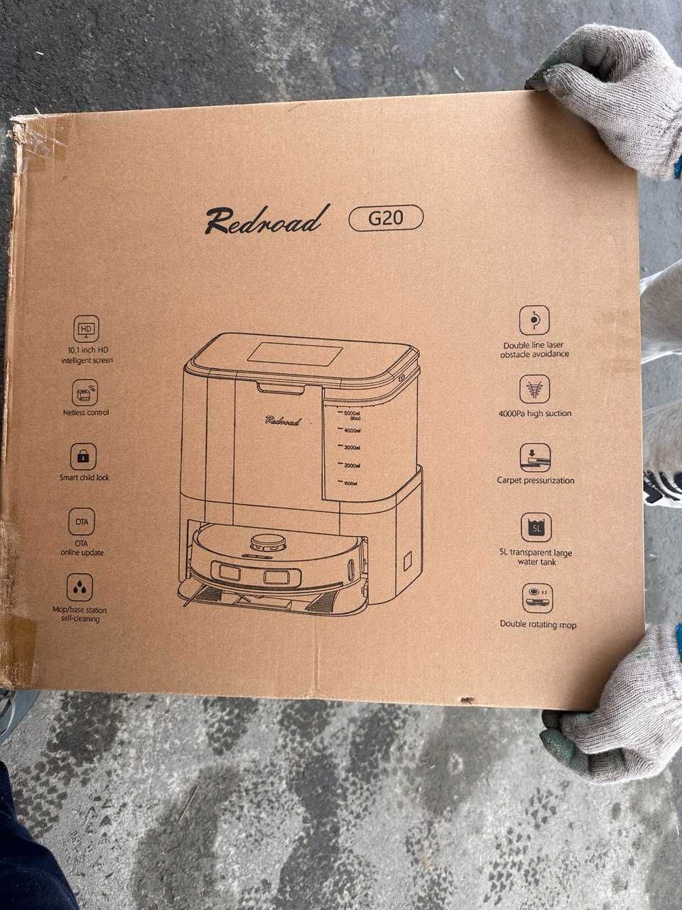Новый! Робот пылесос Redroad G20 EU!