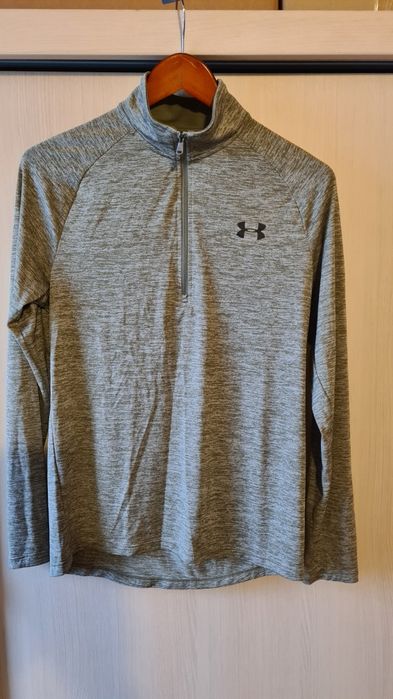 Bluza sport Under Armour fitness Tech, marime S M barbati maneca lunga