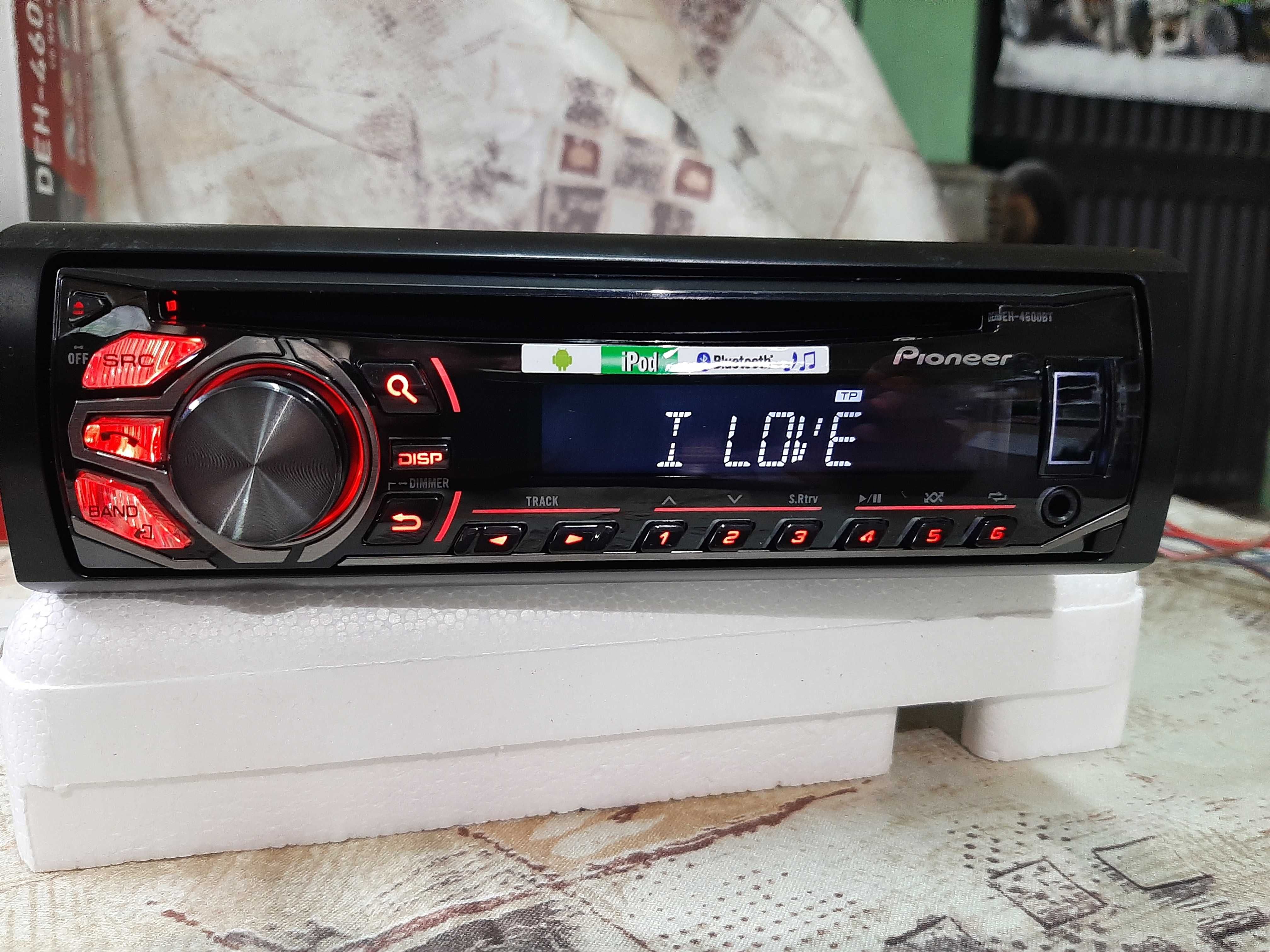 Pioneer DEH 4600BT- чисто нов!