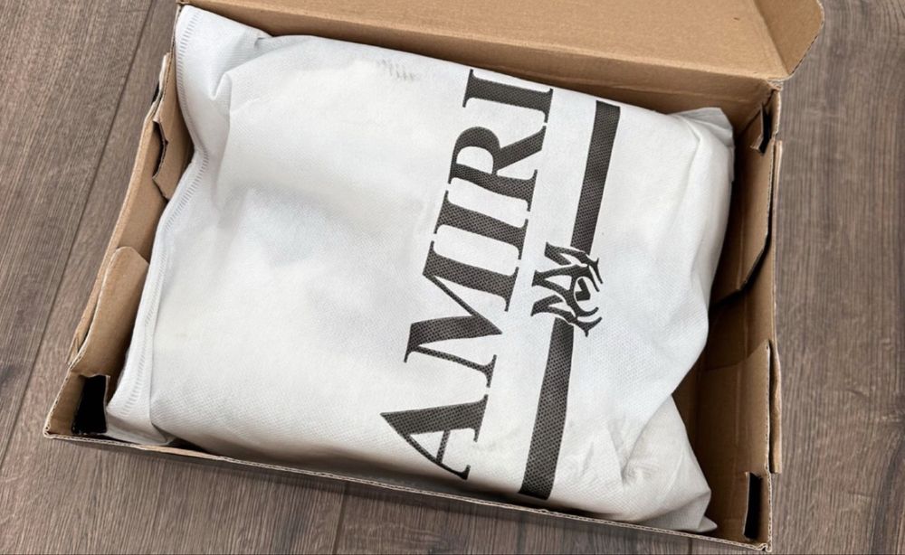 Adidasi Amiri MA1 full albi white