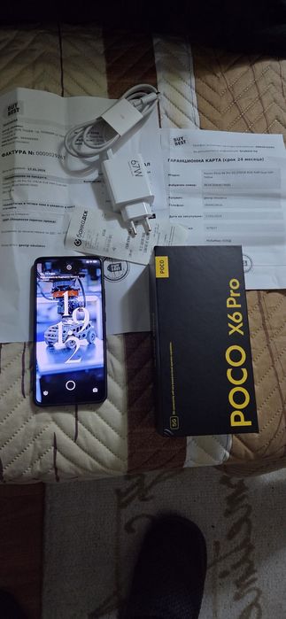 Poco X6 pro 5G 8GB RAM 256GB ROM