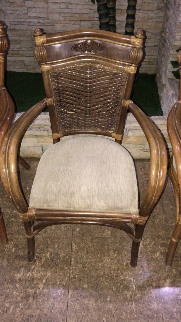 Ратанговые кресла и стулья