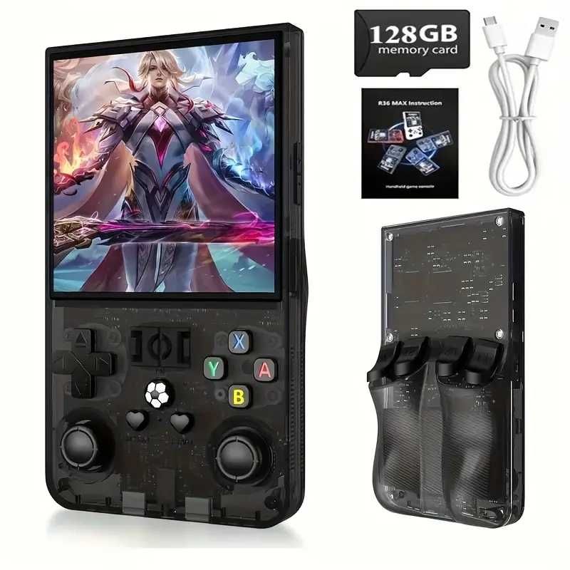 Преносима ретро игра конзола вградени 17600 игри 128GB 7 цвята
