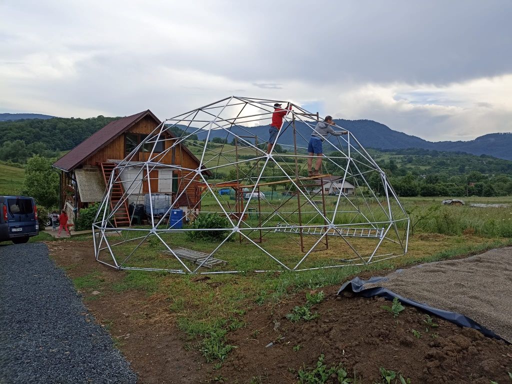 Structura geodezic, iglu.