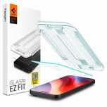 Doua Folii Spigen Glass.tR EZ Fit iPhone 16 pro