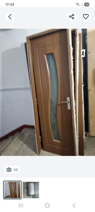 Vand usi de apartament,chiuveta de baie ,boiler electric,folosite