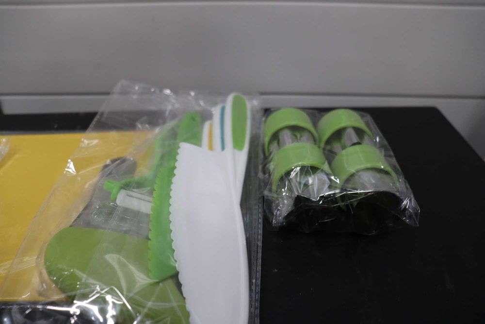 Комплект кухненски ножове за деца за истинска кухня 17части, Монтесори