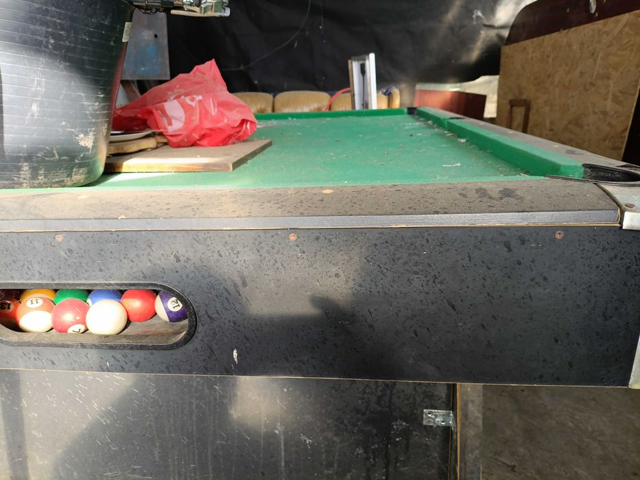 Masă de biliard mare schimb cu masă de ping pong