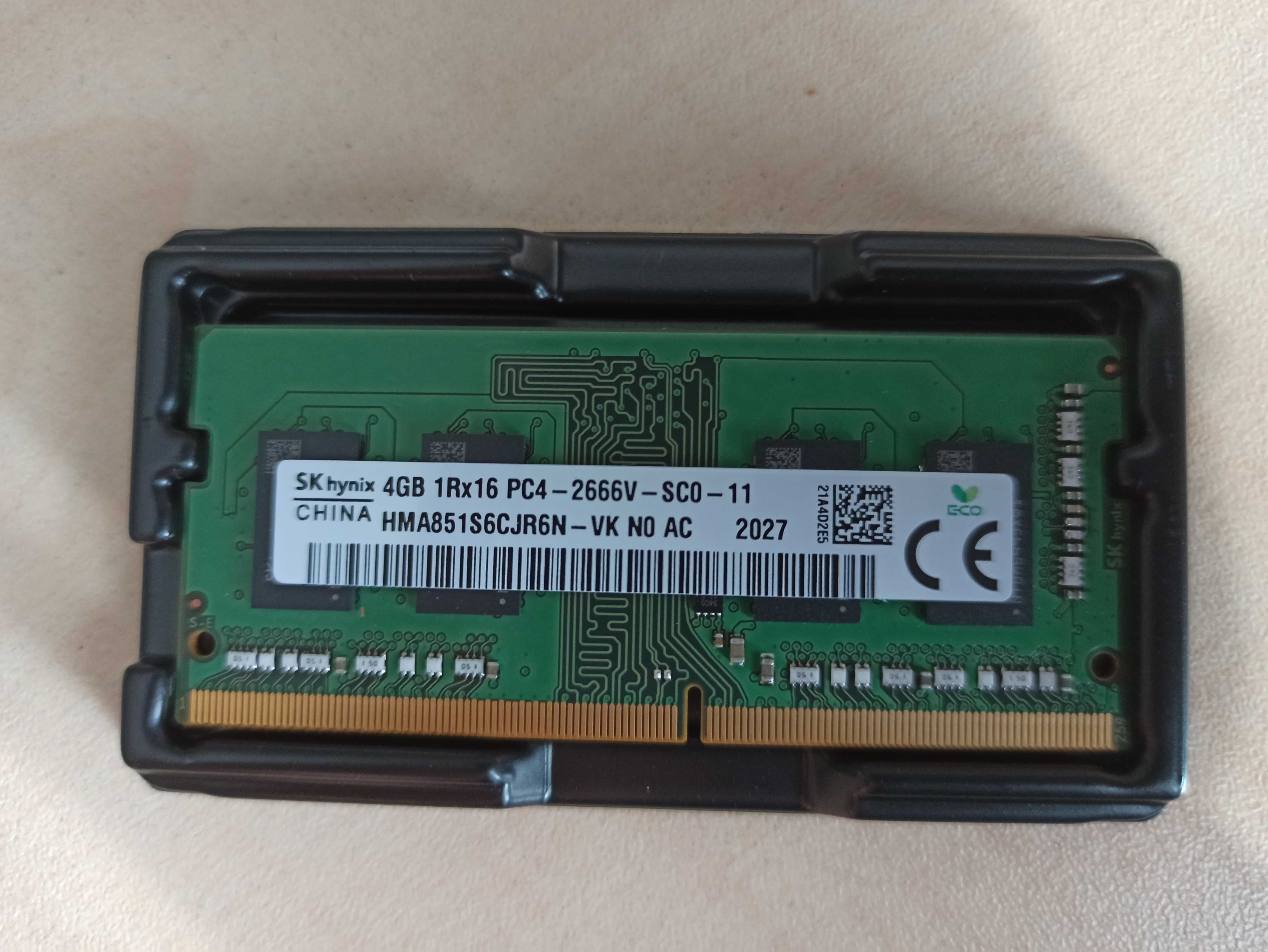 Ram памет за лаптоп Sk hynix 4GB 2666V DDR4