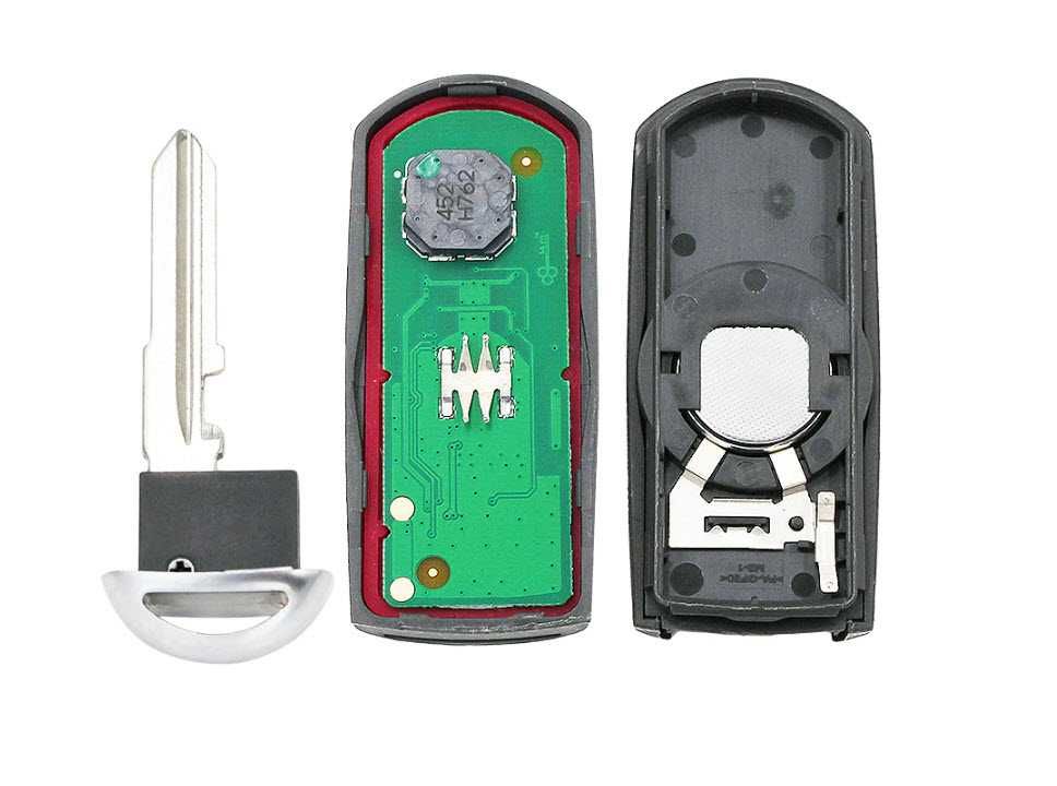 Cheie Mazda 3, CX-5, M6 3 butoane Keyless 434 MHz Hitag pro 49 chip