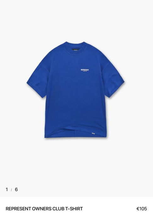 Represent Owners‘ Club Тениска (Cobalt Blue)
