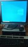 Desktop HP Compaq dc7900 small cu monitor 19' si boxe 2.1