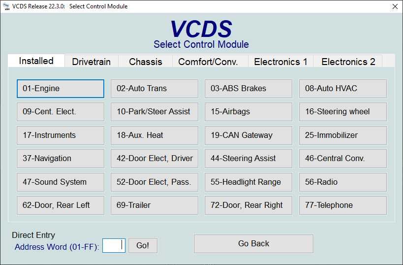 Tester auto VCDS Romana-Engleza VW AUDI SKODA SEAT 25.3