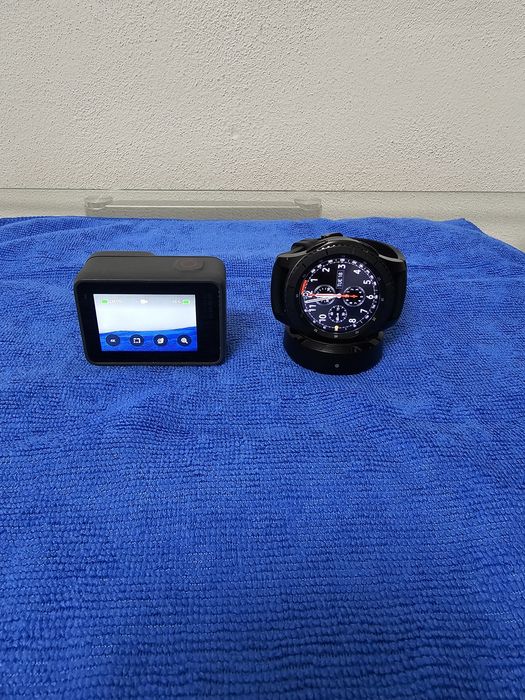 Ceas Samsung Gear S3 Frontier, GoPro 7 Silver