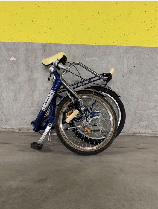 Bicicleta Pliabila Pegas Practic Retro Albastru Cobalt 3S