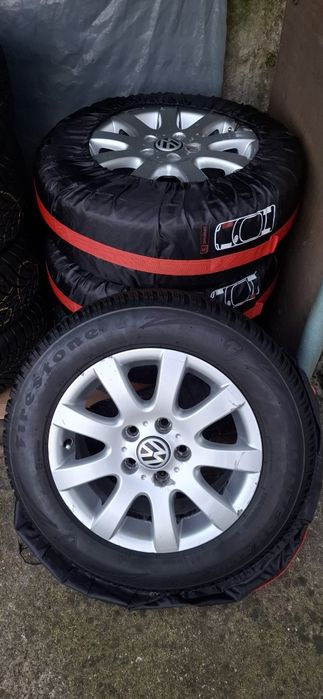 15 цола джанти от Фолксваген Голф 5 със зимни гуми !