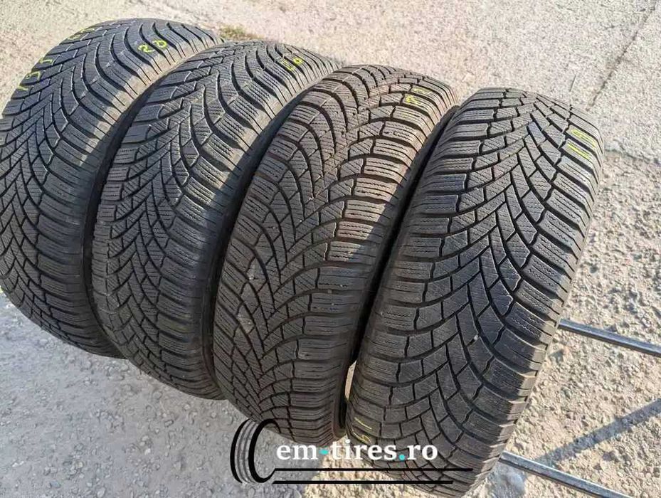 SET 4 Anvelope Iarna 195/65 R15 BRIDGESTONE ras