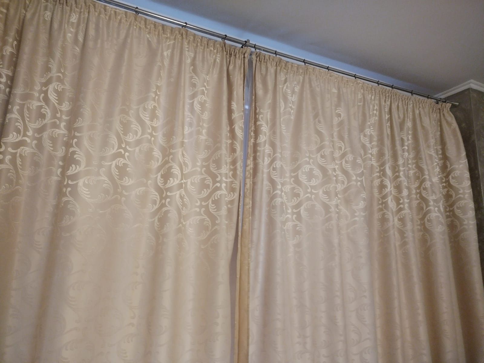 Draperie crem living sau dormitor 5 m l, 2.65 m H