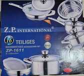 Set oale 16 piese din otel inoxidabil