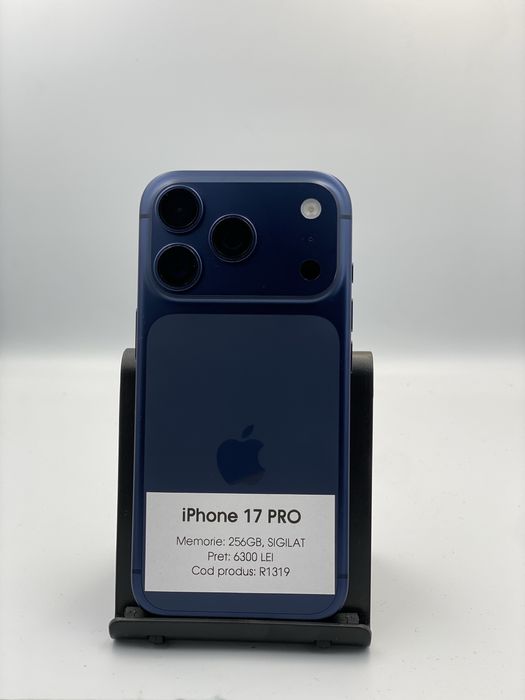 IPhone 17 Pro, 256GB memorie, Sigilat