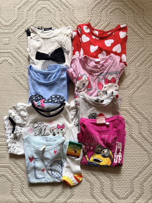 Лот блузки за момиченце 2год