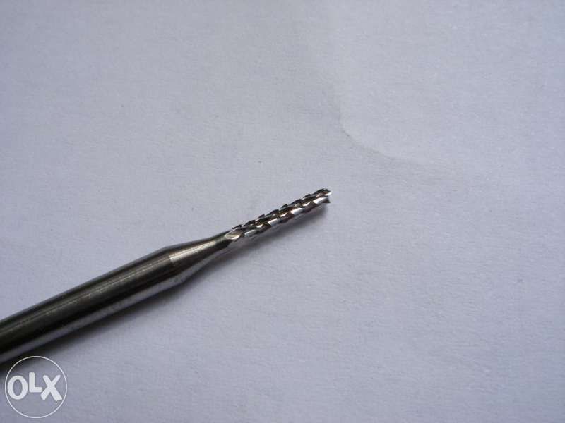 Фрезери цилиндрични Ф 0,6-3,0 mm твърдосплавни комплект Дремел Dremel