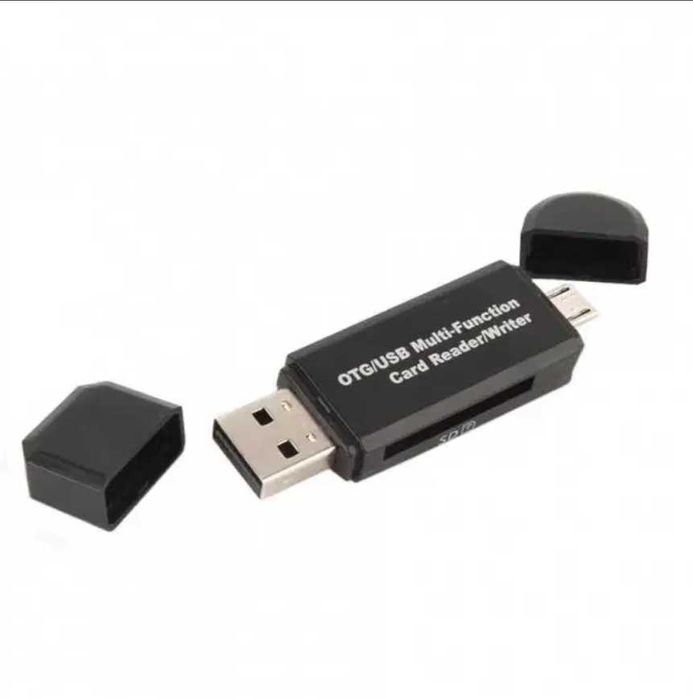 USB SD CARD READER + Micro USB 2 in 1 Adaptor OTG