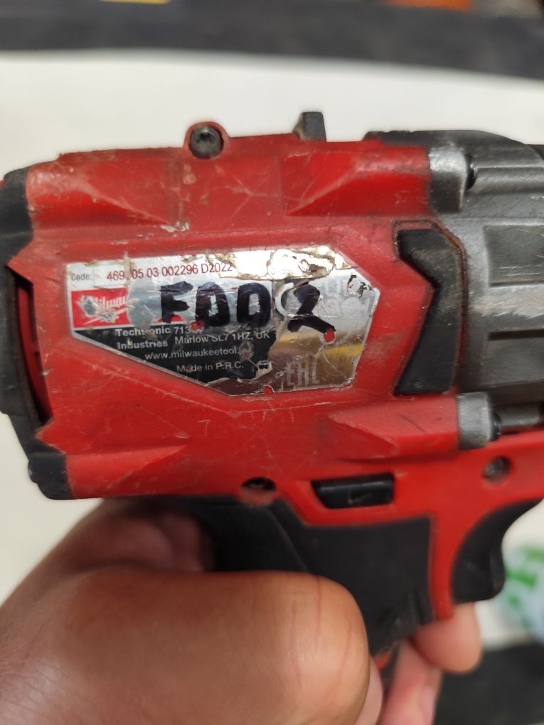 Безчетков акумулаторен винтоверт Милуоки Milwaukee M18 FDD2 135nm