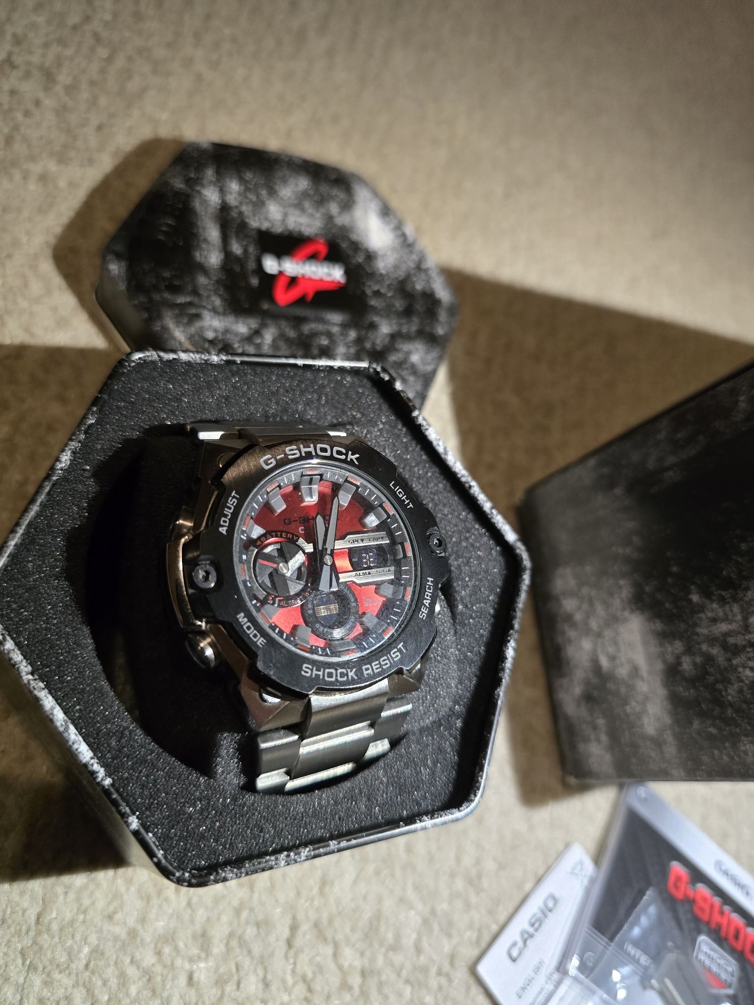 Ceas Casio G-Shock GST-B400AD-1A4 impecabil