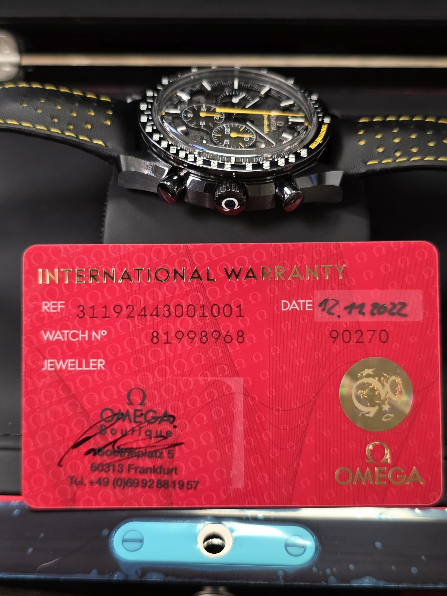 Omega Speedmaster Dark Side of the Moon “Apollo 8”