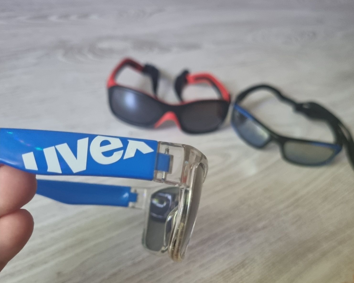 Ochelari soare copii 4/5 ani RayBan, Uvex, Quechua