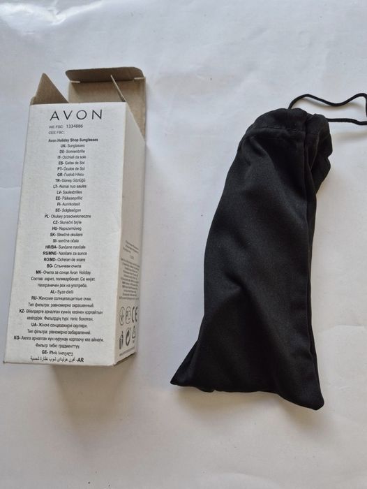 Ochelari de soare Holiday Avon, negru