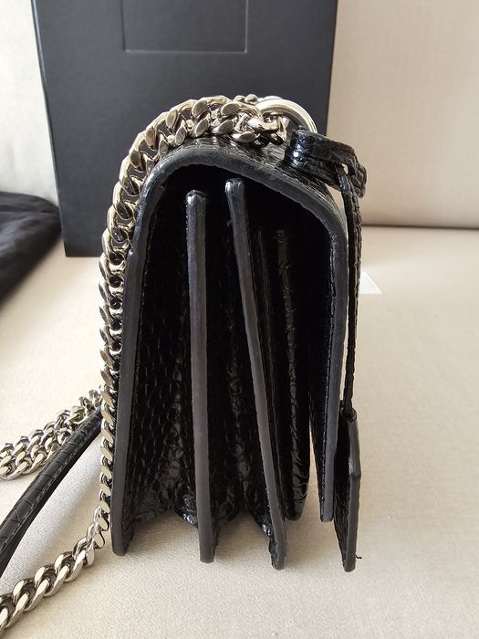 Medium sunset croc Saint Laurent
