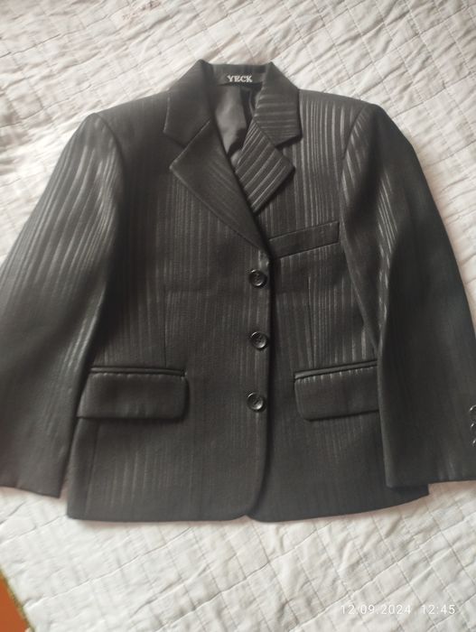 Костюм тройка черный