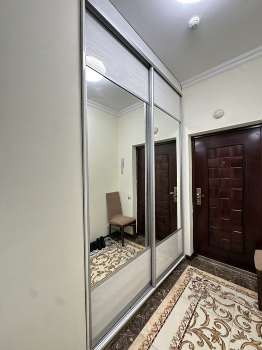 Встроенный шкаф-купе в прихожей