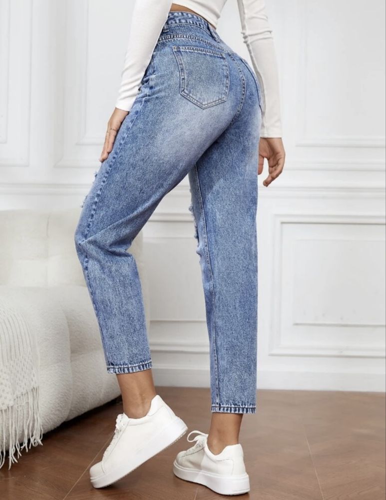 Дънки модел Mom fit