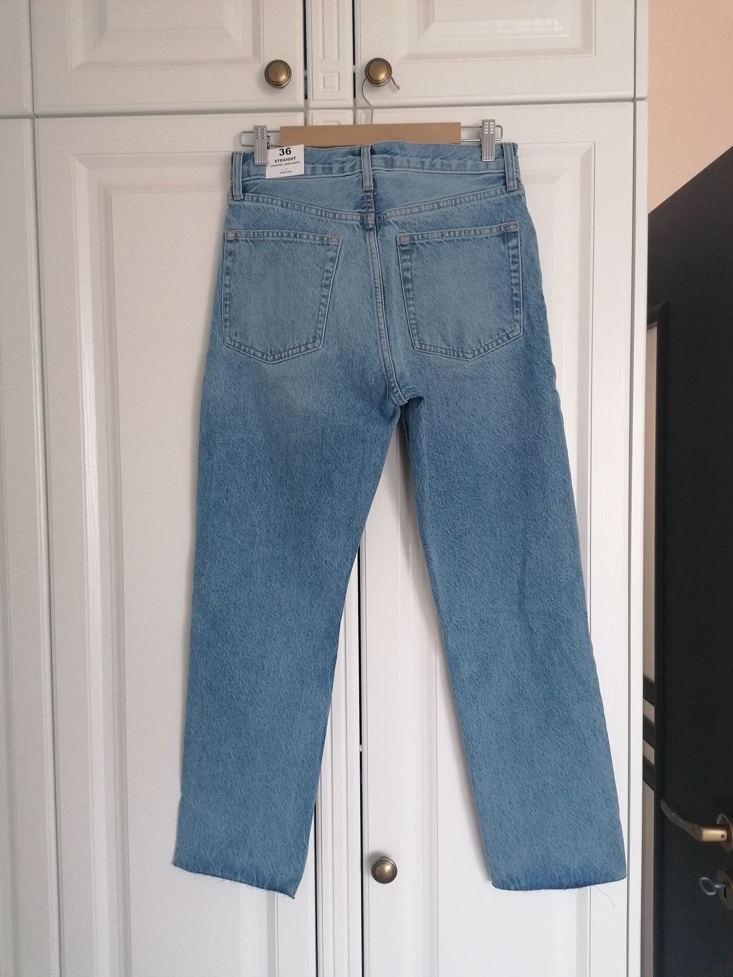 Jeans noi Mango 36