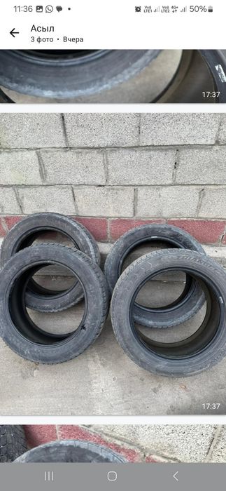 Шины автомобиля  камри