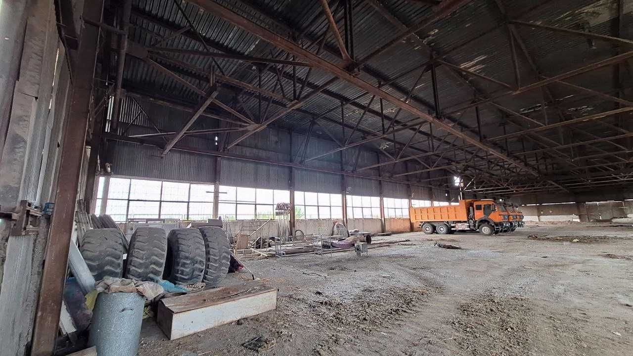 Ангар & жд ветка база 1,2га площадь (800кв) бн ижара аренда берилади