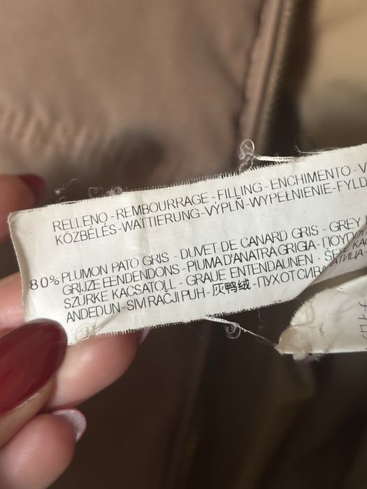 Geaca Zara din puf si pene - marimea M/38 - impecabila, fara defecte