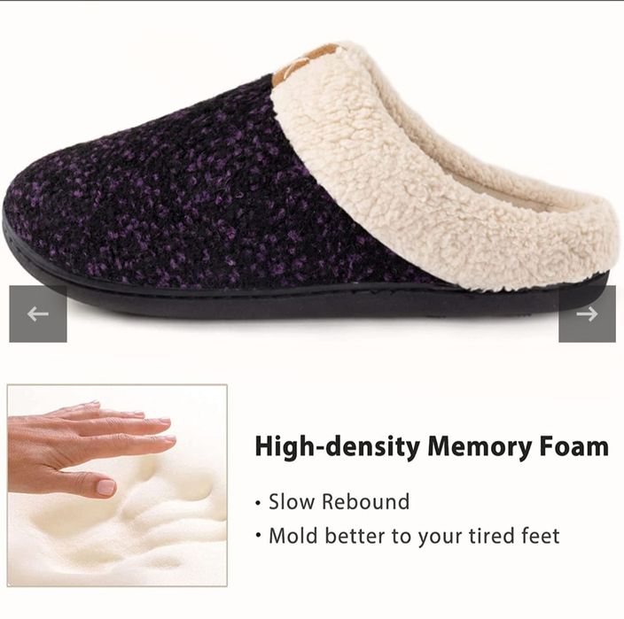 Papuci de casa căldurosi, Barbat 43, 31 cm