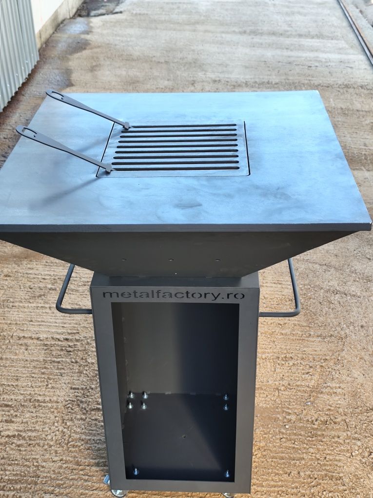 Grătar plită cu diametrul de 72 cm