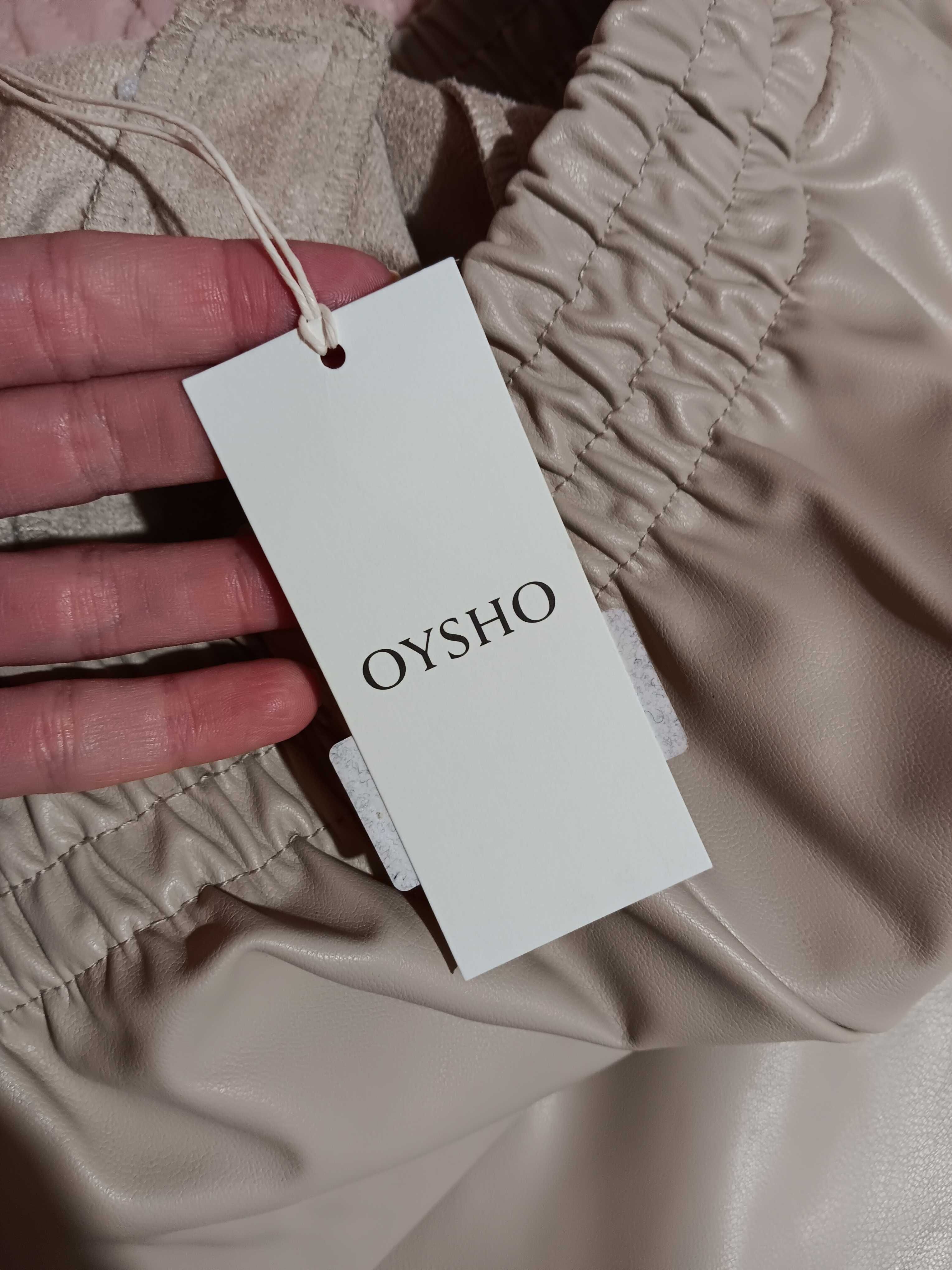 Дамски  панталон от еко кожа "OYSHO"