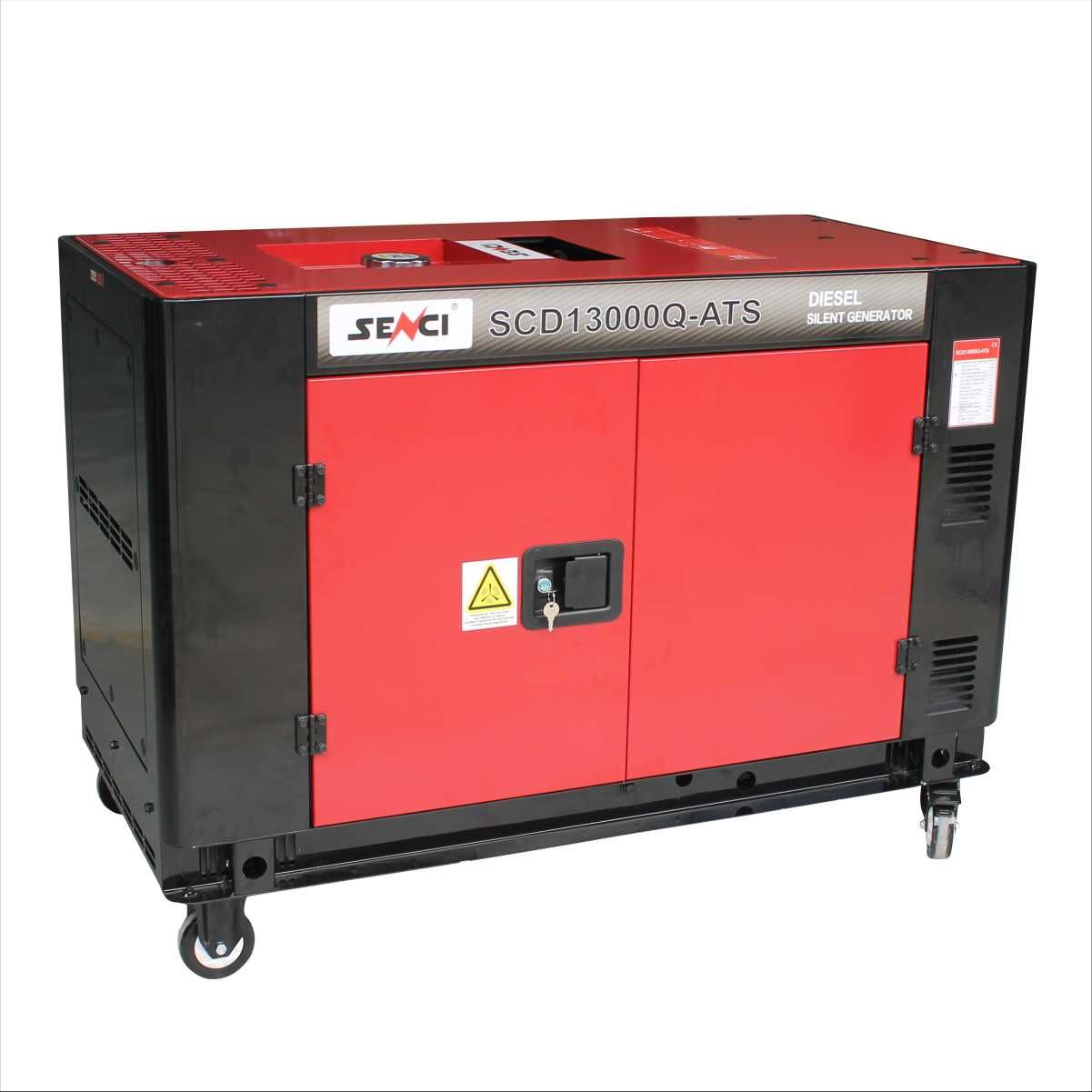 Generator SENCI SCD13000Q-ATS, Putere max. 11 kW, 230V, AVR Diesel