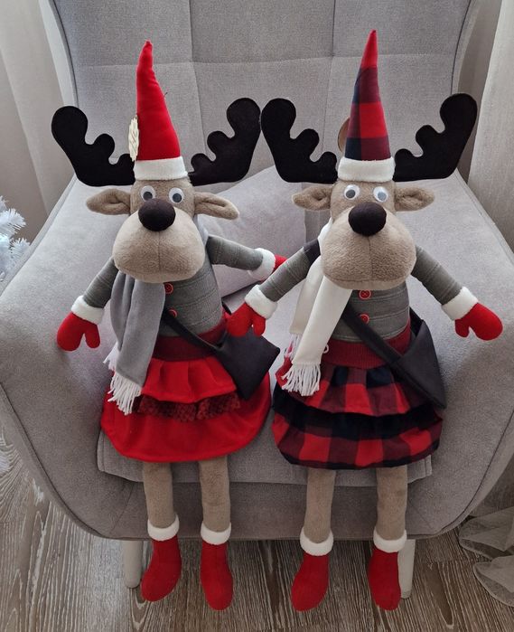 Коледни елени -изцяло ръчна изработка!